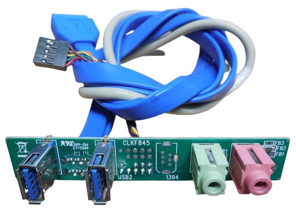 Chenbro CLKF845 Frontpanel 2x USB 3.0 and Audio Chenbro CLKF845 Frontpanel 2x USB 3.0 and Audio